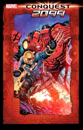 Conquest 2099 #4 (Of 5) Ken Lashley Frame Var 1