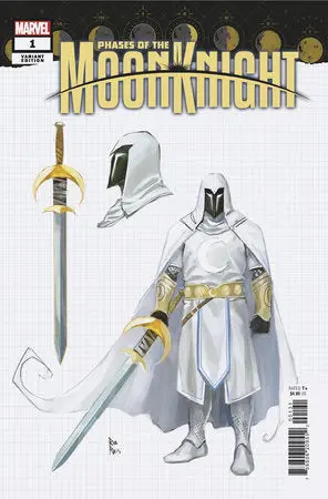 Phases Of The Moon Knight #1 (Of 4) Rod Reis Artist Design Var 1