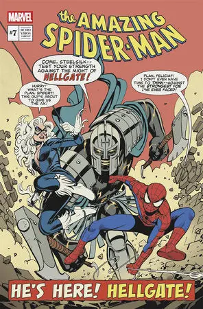 Amazing Spider-Man #7 Leo Romero Retro Vision Var 1