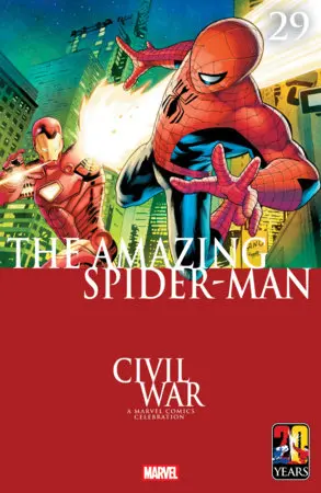 Amazing Spider-Man #29 Greg Land Civil War Celebration Variant (5/20/26) 1