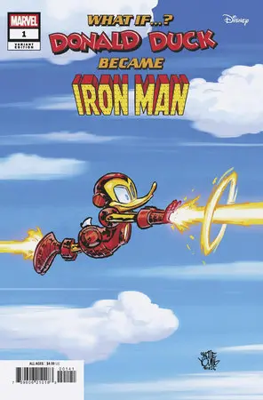 What If Donald Duck Became Iron Man #1 Skottie Young Var 1