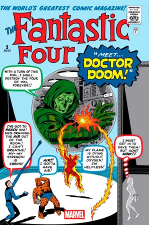 Fantastic Four Facsimile Ed #5 Foil Var 1