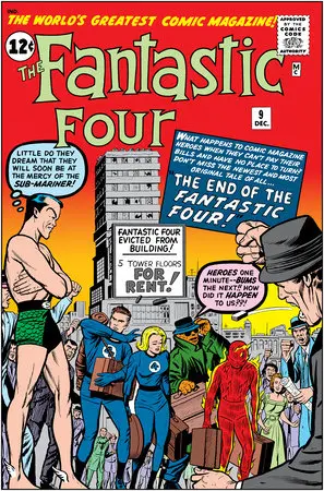 Fantastic Four #9 Facsimile Edition Foil Variant 1