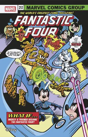 Fantastic Four #5 Marco Palazzi Disney What If? Fantastic Four Homage Variant 1