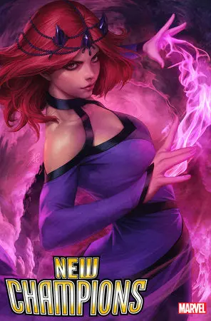 New Champions #1 Artgerm Amaranth Var 1