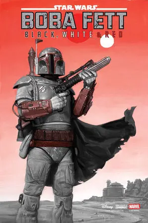 Star Wars Boba Fett Black, White & Red #3 1