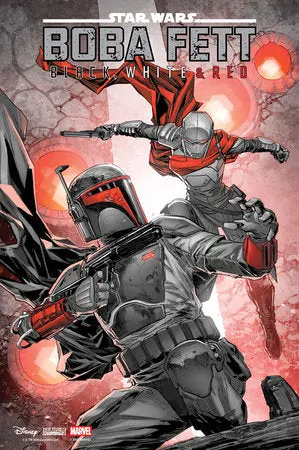 Star Wars Boba Fett Black, White & Red #4 1