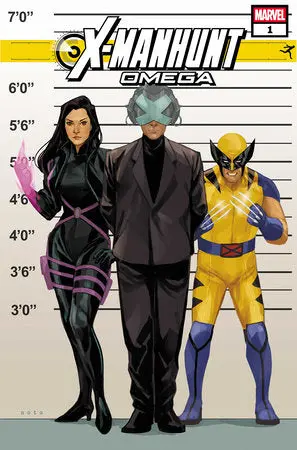 X-Manhunt Omega #1 Phil Noto Connect X-Manhunt Var 1