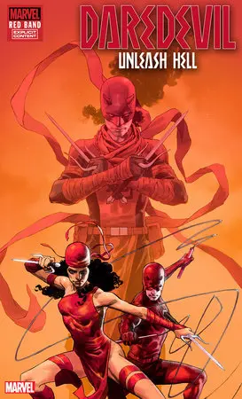 Daredevil Unleash Hell Red Band #1 (Of 5) Opena Var (Bag) 1