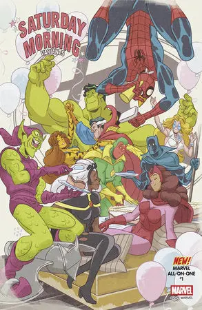 Marvel All-On-One #1 Galloway Saturday Morning Var 1