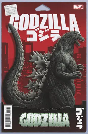 Godzilla Destroys The Marvel Universe #1 Jtc Action Figure Var 1