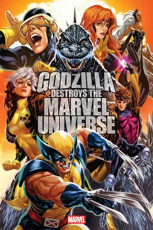 Godzilla Destroys The Marvel Universe #3 1