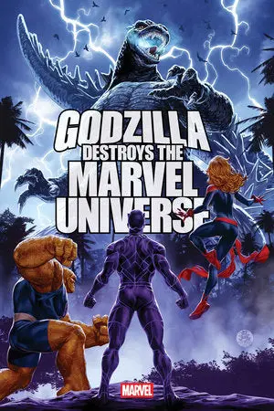 Godzilla Destroys The Marvel Universe #4 1