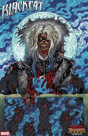 Black Cat #3 Maria Wolf Marvel Zombies Variant 1