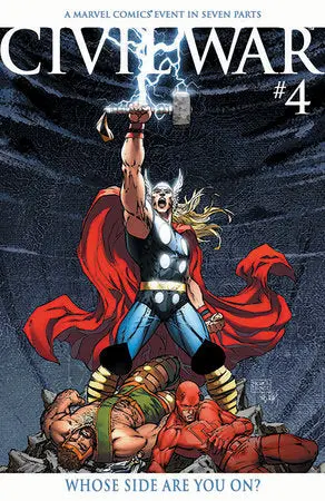 Civil War #4 Facsimile Edition Michael Turner Foil Variant 1
