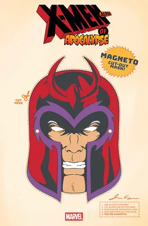 X-Men Of Apocalypse Alpha #1 Retro Halloween Mask Variant 1