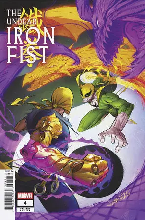 Undead Iron Fist #4 Ivan Shavrin Variant 1