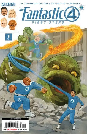 Fantastic Four First Steps #1 Phil Noto 2Nd Printing Variant 1