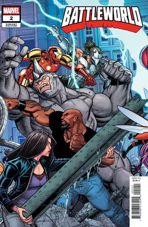 Battleworld #2 Nick Bradshaw 5-Part Connecting Variant B 1
