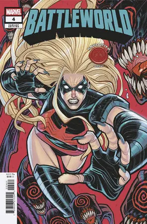 Battleworld #4 Elizabeth Torque Knullified Variant 1