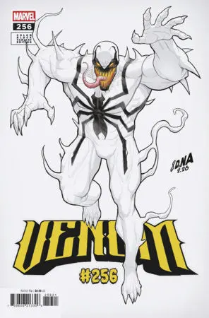 Venom #256 David Nakayama Color Block White Variant [Ds] 1