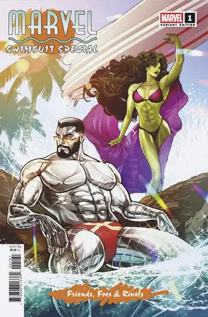 Marvel Swimsuit Special Friends Foes & Rivals #1 Lucas Werneck Var 1