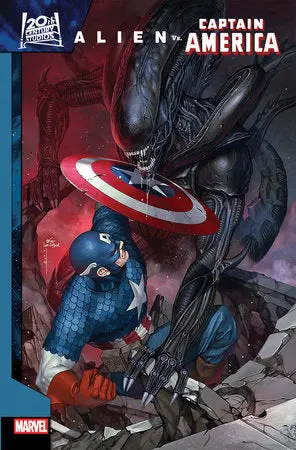 Alien Vs. Captain America #1 Inhyuk Lee Variant 1