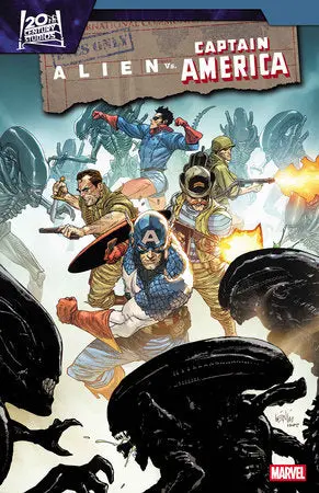 Alien Vs. Captain America #2 1