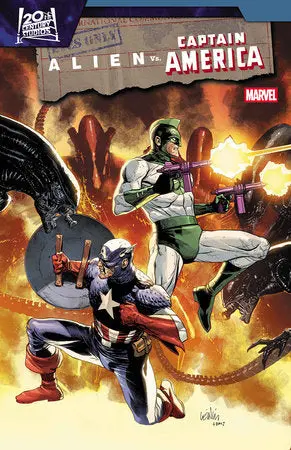Alien Vs. Captain America #3 1