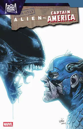Alien Vs. Captain America #4 1