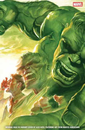 Infernal Hulk #8 Alex Ross Marvel Dimensions Variant (6/24/26) 1
