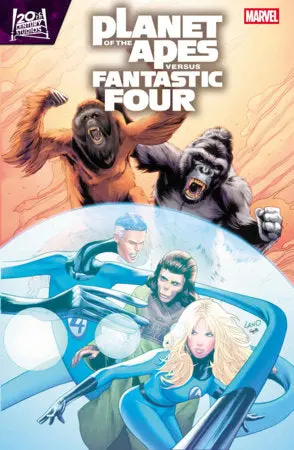 Planet Of The Apes Vs. Fantastic Four #3 1