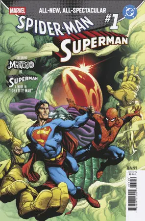 Marvel/Dc: Spider-Man/Superman #1 Gary Frank Variant 1