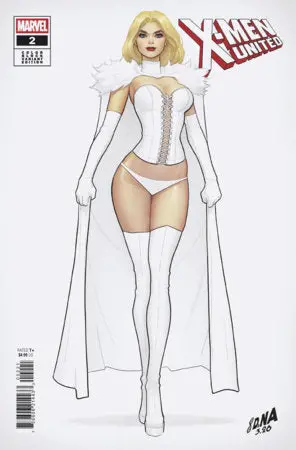 X-Men United #2 David Nakayama Color Block White Variant 1