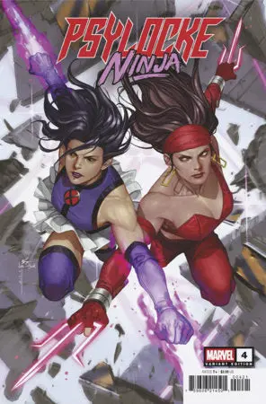 Psylocke: Ninja #4 Inhyuk Lee Versus Elektra Variant 1