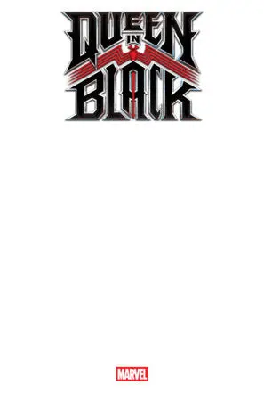 Queen In Black #1 Blank Cover Variant [Qib] (7/1/26) 1
