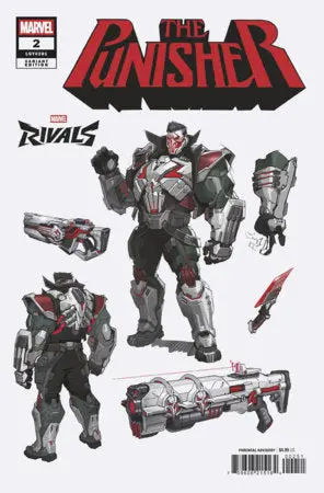 Punisher #2 Netease Games Marvel Rivals Variant 1