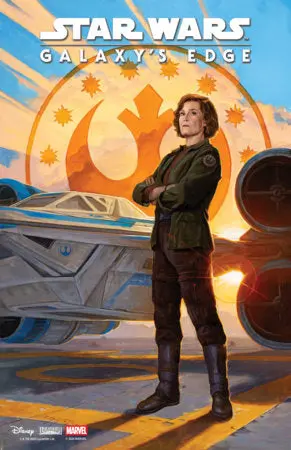 Star Wars: Galaxy's Edge - Echoes Of The Empire #2 E.M. Gist Mandalorian & Grogu Variant (5/27/26) 1