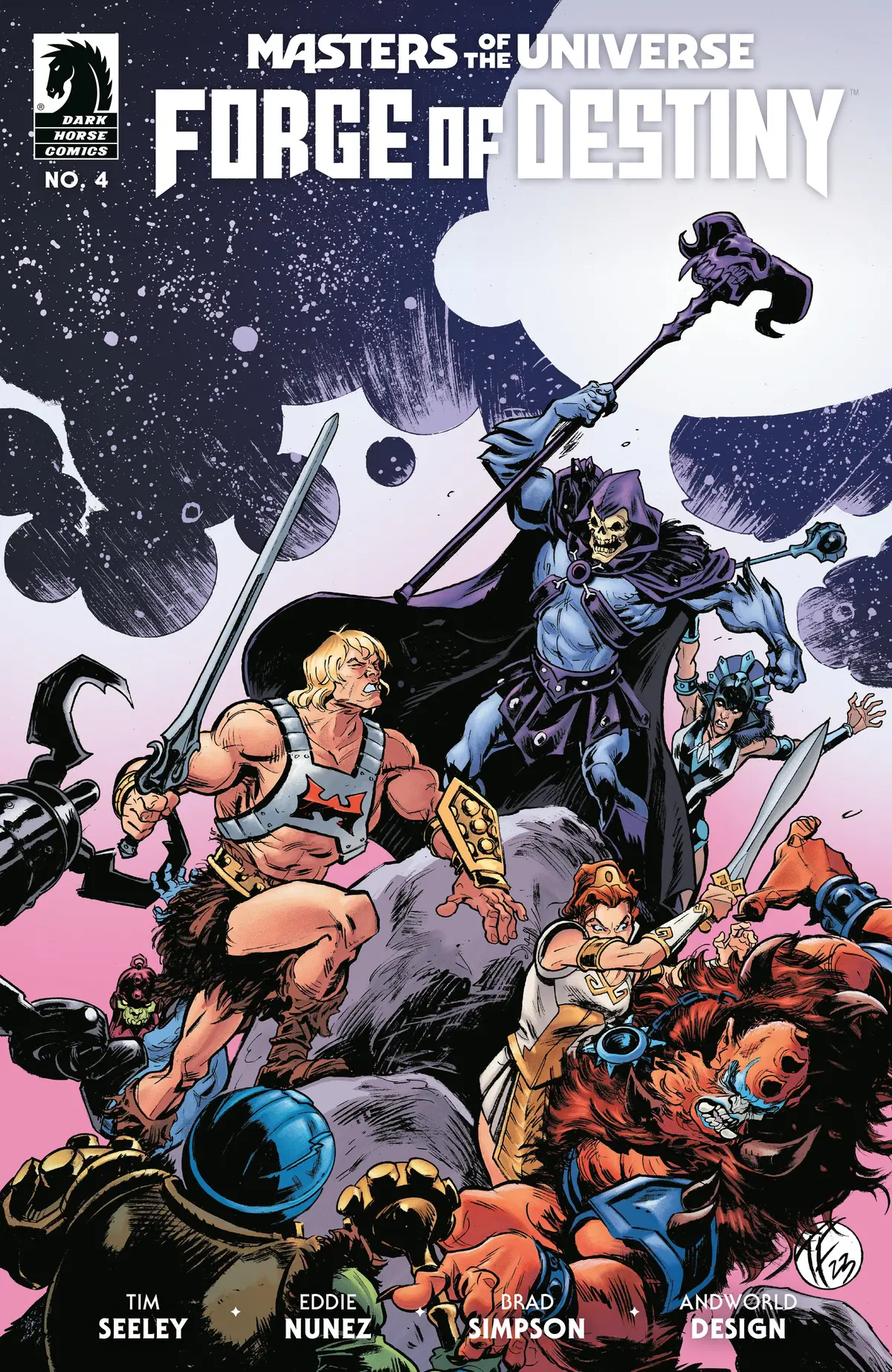 Masters Of Universe Forge Of Destiny #4 Cvr B Fowler 1