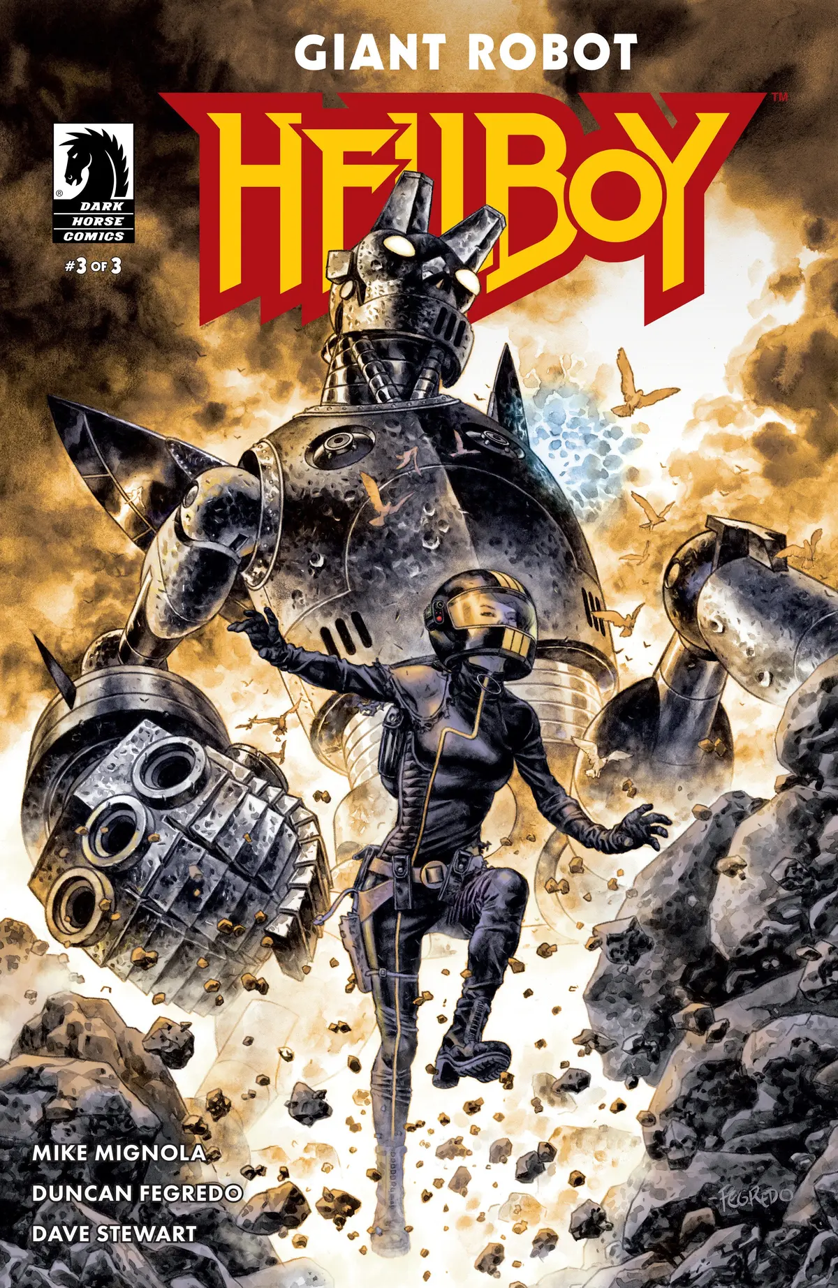 Giant Robot Hellboy #3 Cvr A Fegredo 1
