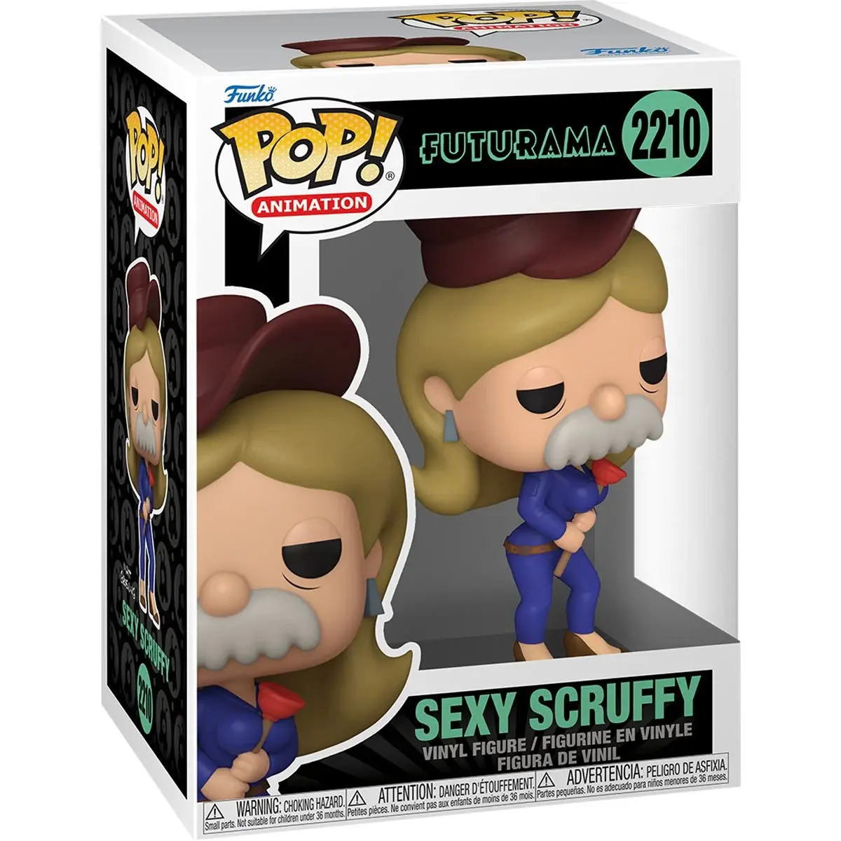 Funko Pop! Futurama Wave 3 - Sexy Scruffy 1