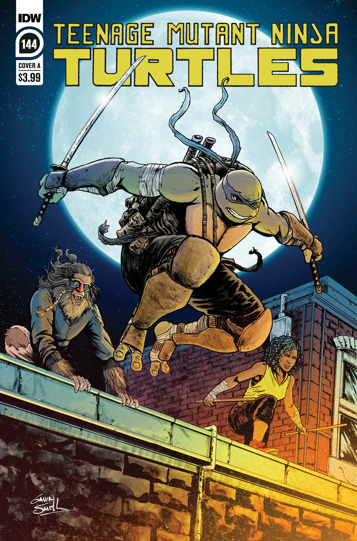 Tmnt Ongoing #144 Cvr A Smith 1