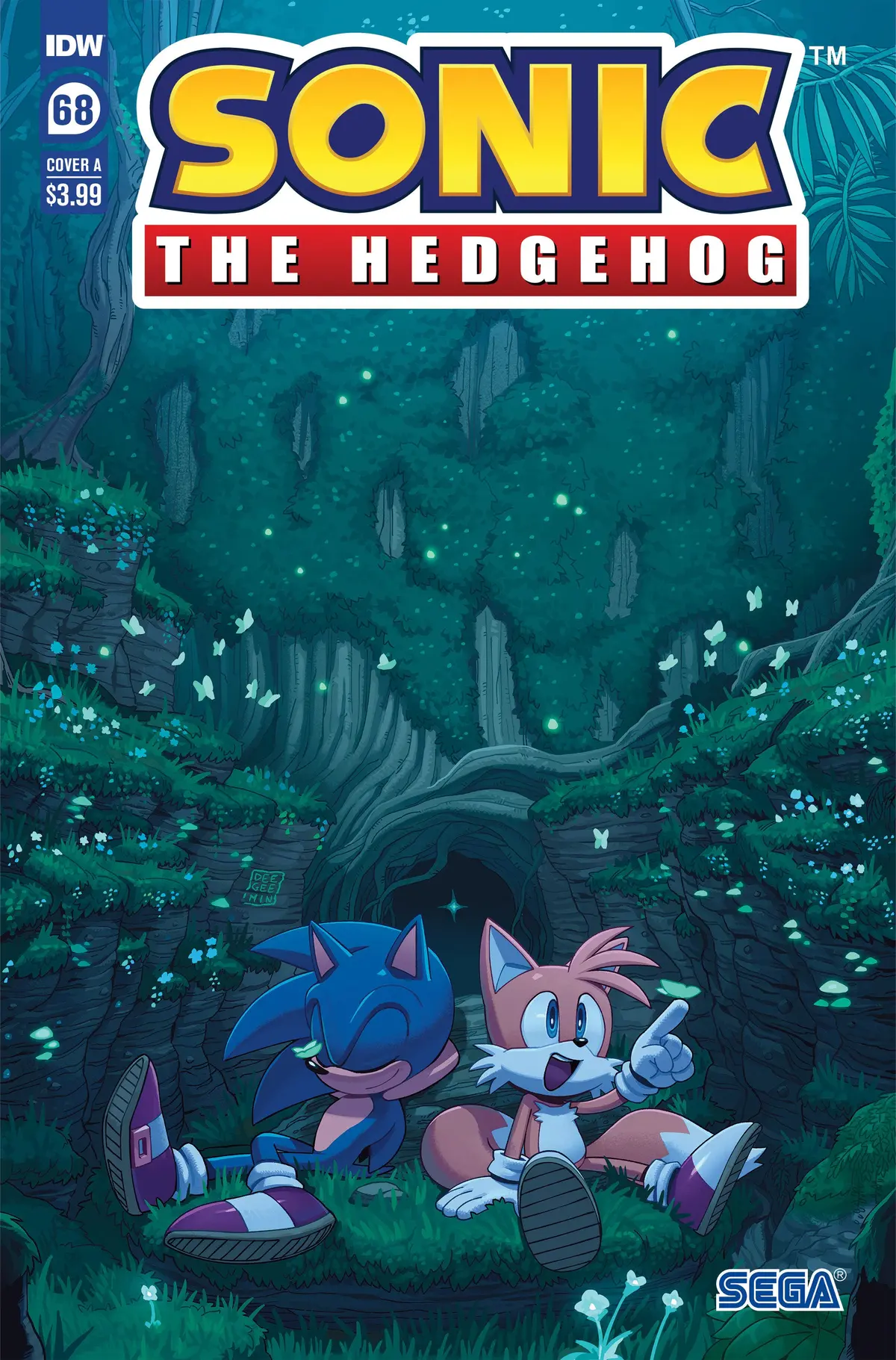 Sonic The Hedgehog #68 Cvr A Kim 1