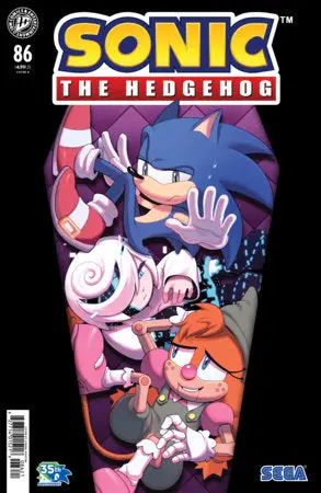 Sonic The Hedgehog #86 Variant B (Waschk) 1