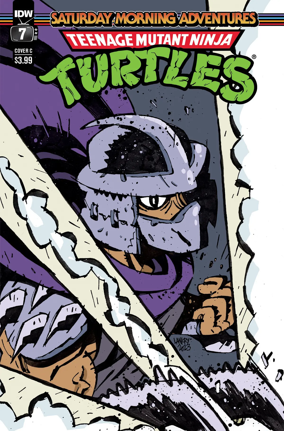 Tmnt Saturday Morning Adv 2023 #7 Cvr C Lankry 1