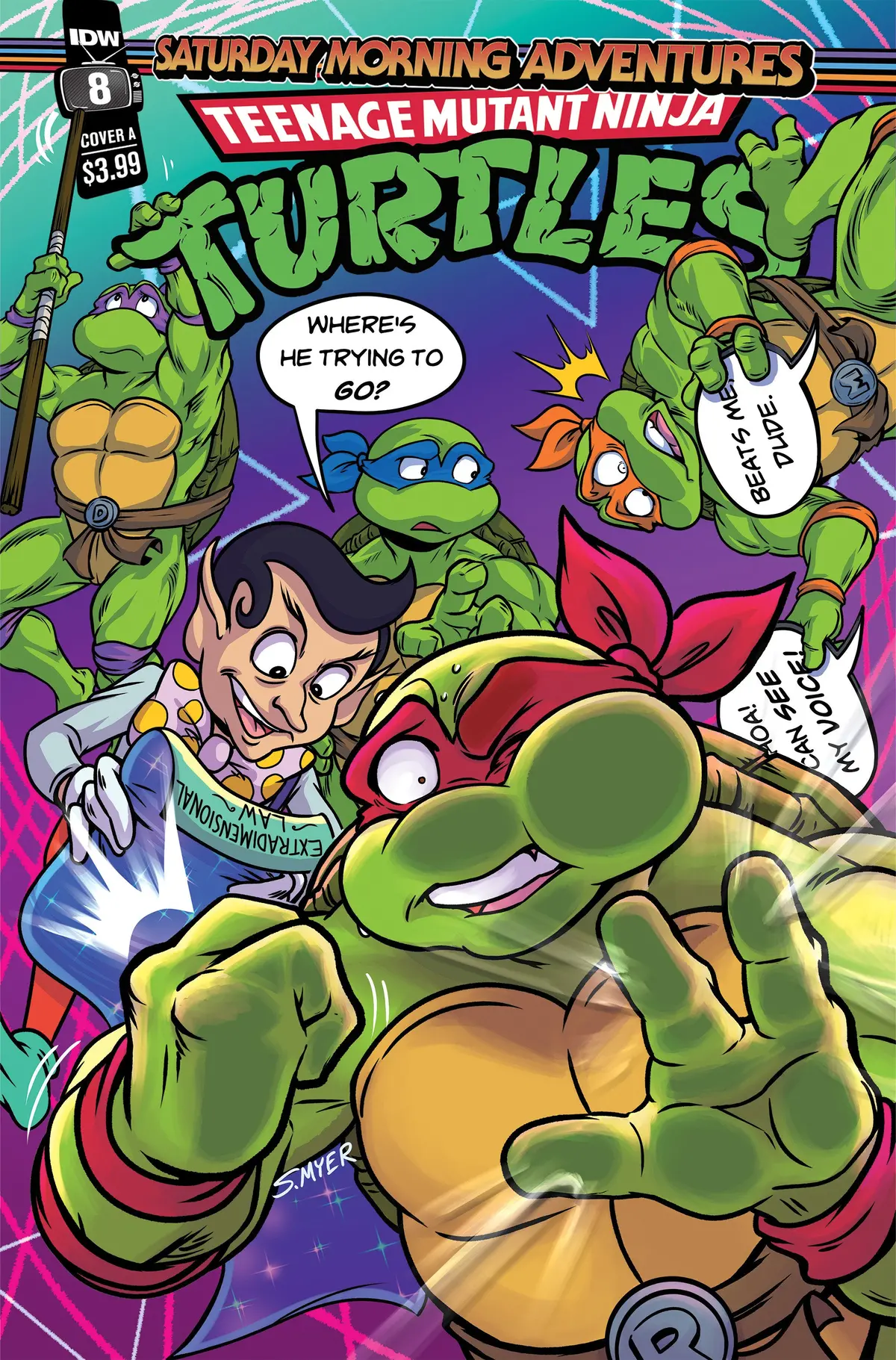 Tmnt Saturday Morning Adv 2023 #8 Cvr A Myer 1