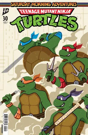 Teenage Mutant Ninja Turtles: Saturday Morning Adventures #30 Variant C (Acorviart) 1