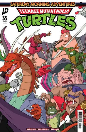 Teenage Mutant Ninja Turtles: Saturday Morning Adventures #35 Cover A (Schoening Connecting Cover Set) 1