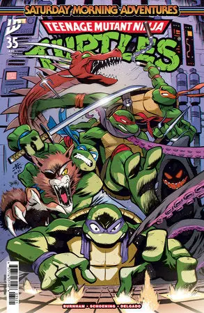 Teenage Mutant Ninja Turtles: Saturday Morning Adventures #35 Variant B (Neo) 1