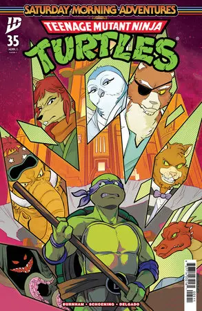 Teenage Mutant Ninja Turtles: Saturday Morning Adventures #35 Variant C (Liao) 1